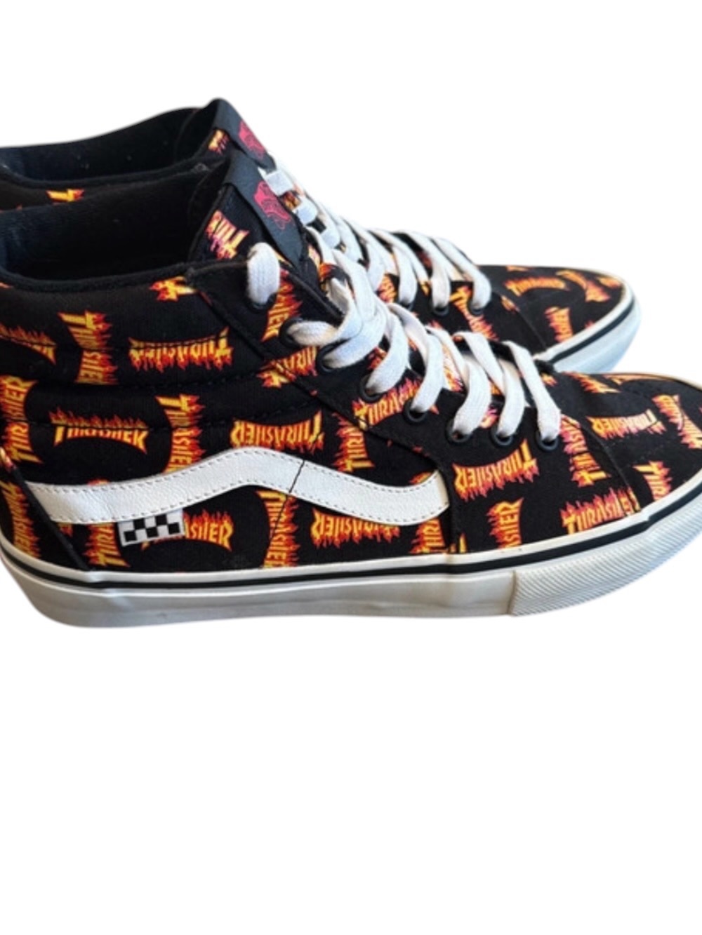 Men’s vans thrasher high top sneakers size 10